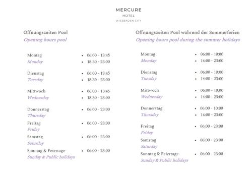 un tableau du nombre de cas confirmés de coronavirus; dans l'établissement Mercure Hotel Wiesbaden City, à Wiesbaden