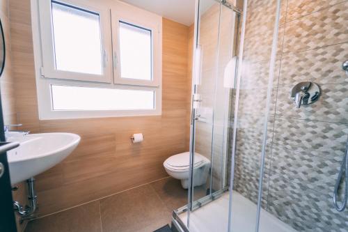 Un baño de Premium Apartments Koblenz