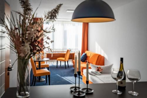 Zona d'estar a ACHAT Hotel Dresden Altstadt