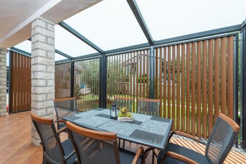 En balkon eller terrasse på Apartment Stanko