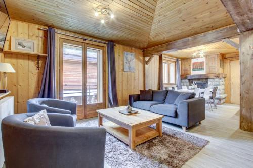 Et opholdsområde på Chalet Arthur