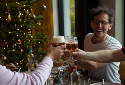 Drikke på Café Coureur Houffalize