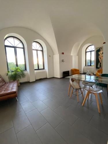 Luxury Loft Metz tesisinde bir oturma alanı