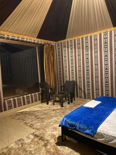 Ліжко або ліжка в номері WADi RUM ALi CAMP