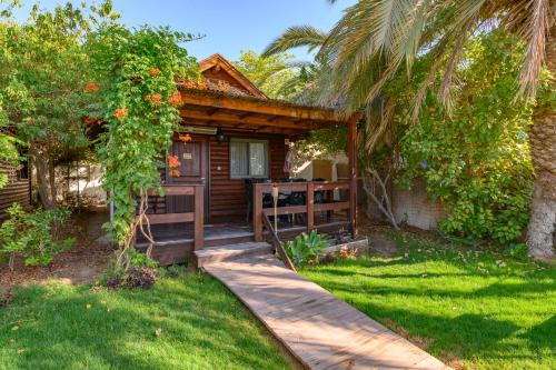 Vườn quanh Belfer's Dead Sea Cabins