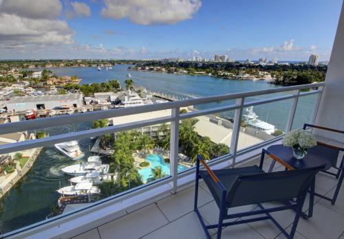 Балкон или терраса в Hilton Fort Lauderdale Marina