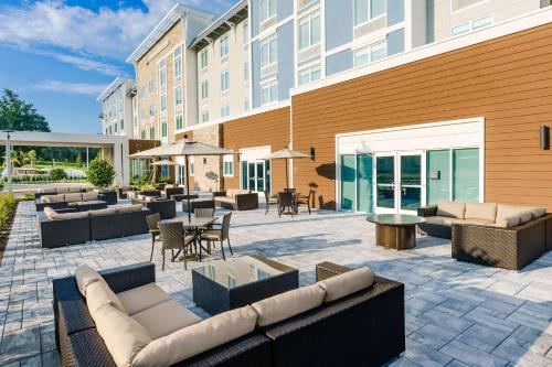 Khu vực ghế ngồi tại Hilton Garden Inn Apopka City Center, Fl