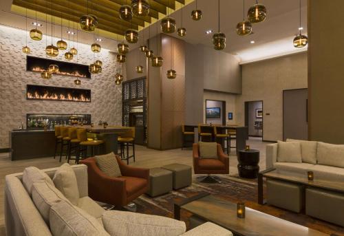 Khu vực ghế ngồi tại Grand Hyatt Denver