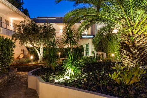 A garden outside Hotel Residence Hibiscus