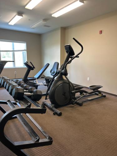 Fitnes oz. oprema za telovadbo v nastanitvi Sleep Inn & Suites Gulfport