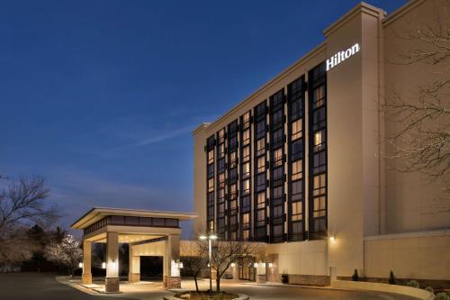 a rendering of the hilton hotel at night at Hilton Fort Collins in Fort Collins