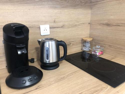 Kaffe- og tefaciliteter på Studio Amis de la Moselle