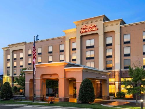 Hampton Inn & Suites Arundel Mills/Baltimore في هانوفر: واجهة الفندق