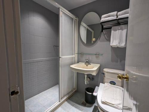 亞馨文旅 YesHome Hotel tesisinde bir banyo