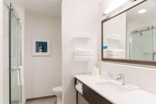 Un baño de Hampton Inn & Suites Indianapolis-Keystone, IN