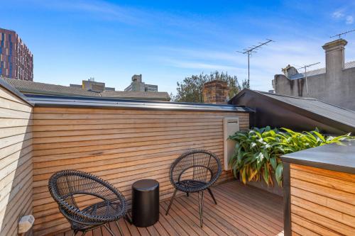 Kép Stylish 2-bed Victorian Terrace in Carlton szállásáról Melbourne-ben a galériában