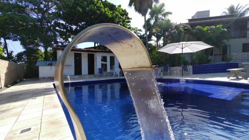 Bazen u objektu Casa inteira, sauna, piscina ozonizada, praia Enseada dos Corais, Cabo de Santo Agostinho, Pernambuco, Nordeste, Brasil ili u blizini