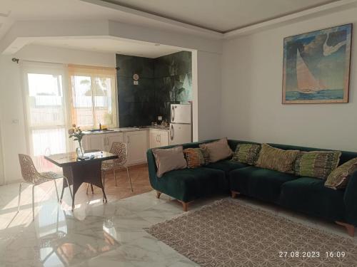 Svetainės erdvė apgyvendinimo įstaigoje LEO Haute standing appartment S1 center Monastir