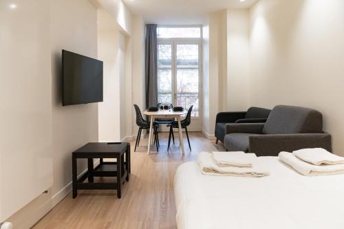 Et sittehjørne på Croix Paquet - Appartements à Lyon