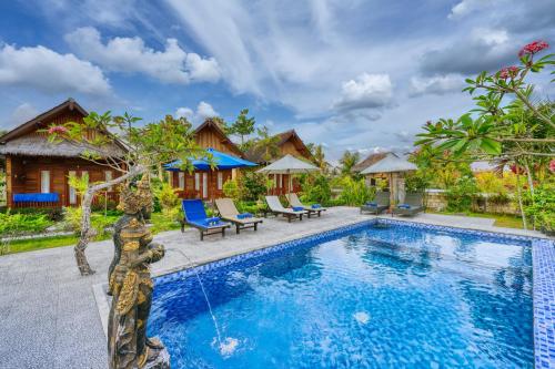 A piscina localizada em RR Cottage ou nos arredores