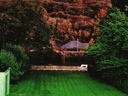 Garden sa labas ng Le mazot d’Edouard et Celestin