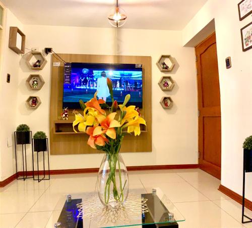 Cusco Magico 7 - Minidepartamento Las Torres Kayser TV 또는 엔터테인먼트 센터