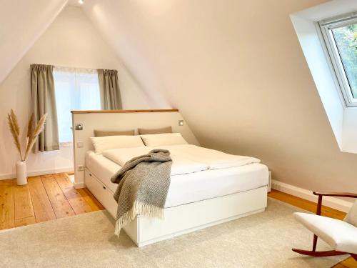 Cama ou camas em um quarto em Cosy Concept - nahe Hamburg