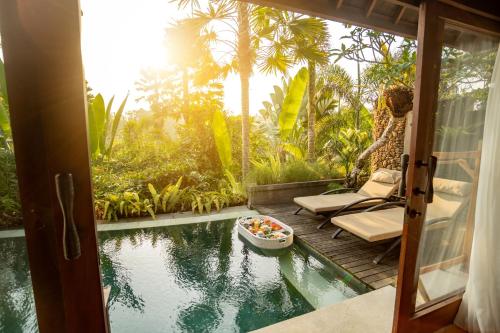 Um jardim em Nau Villa Ubud