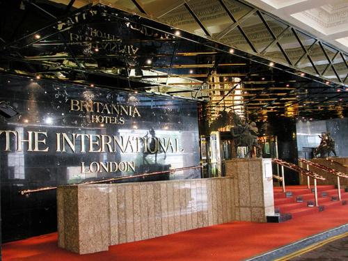 Majoituspaikan Britannia International Hotel Canary Wharf aula tai vastaanotto