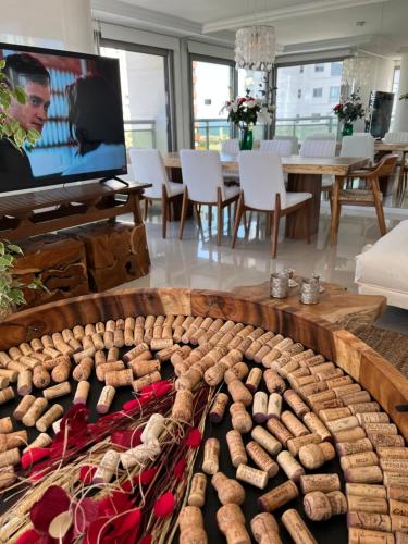 Imperialeluxuryapartment tesisinde bir televizyon ve/veya eğlence merkezi