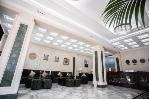 O zonă de relaxare la Hotel Arhan Palace