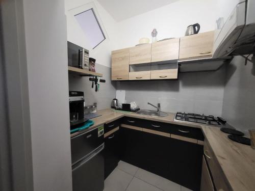 Kuhinja ili čajna kuhinja u objektu Apartament pod Basztą