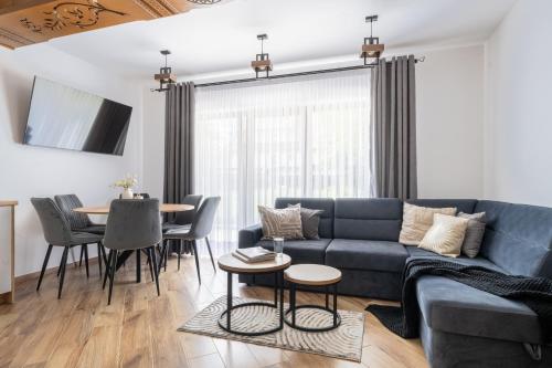 Posezení v ubytování Para Apartments - Dwupoziomowe Apartamenty