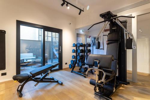 AXYHOTELS InnStyle Milano tesisinde fitness merkezi ve/veya fitness olanakları