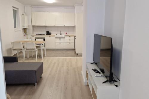 A cozinha ou cozinha compacta de Lovely apartment in City Center