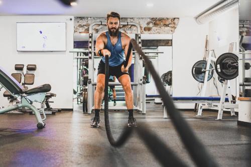 Gimnasio o equipamiento deportivo en Sporthotel Zoll