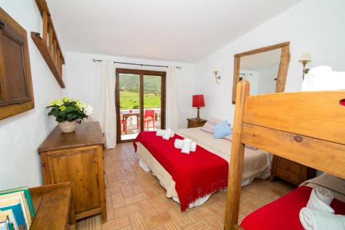 A bed or beds in a room at Casa Fajara