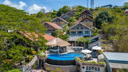 Kolam renang di atau dekat dengan Lembongan Island Beach Villas