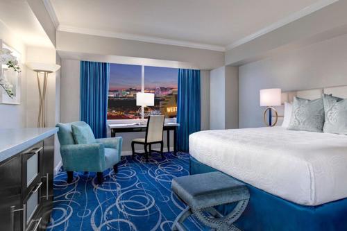 Tempat tidur dalam kamar di Westgate Las Vegas Resort & Casino