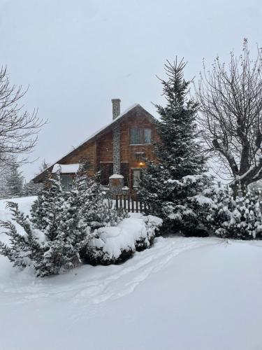 Chalet Ro durante el invierno