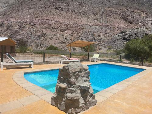 A piscina localizada em Cabañas Altura de Varillar ou nos arredores