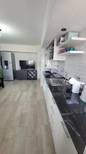 Dapur atau dapur kecil di Nice Full Apartment Downtown Salta