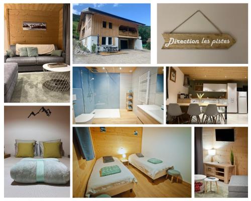 Krevet ili kreveti u jedinici u okviru objekta Appartement Chalet Louison