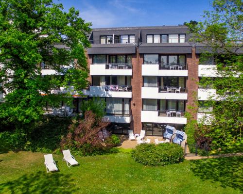 Vonkajšia záhrada v ubytovaní Appartement-Hotel Timmendorfer Strand