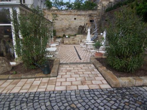 Jardin de l'établissement Albergo-Toscana