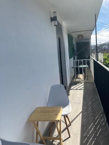 Balkon atau teras di Hospedajes Nuñez Tequila