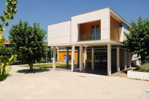 El edificio en el que está el hostel