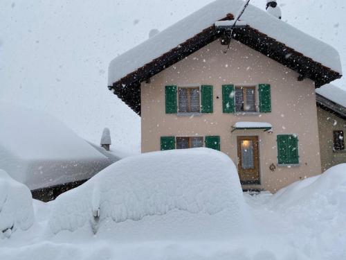 Chalet del Sole om vinteren