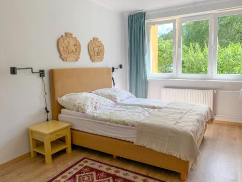 Między górami. Apartament w Cisnej में एक कमरे में एक या कई बेड