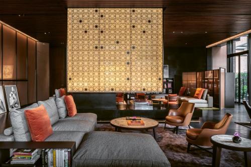 Bulgari Hotel Shanghai पर बैठने की जगह